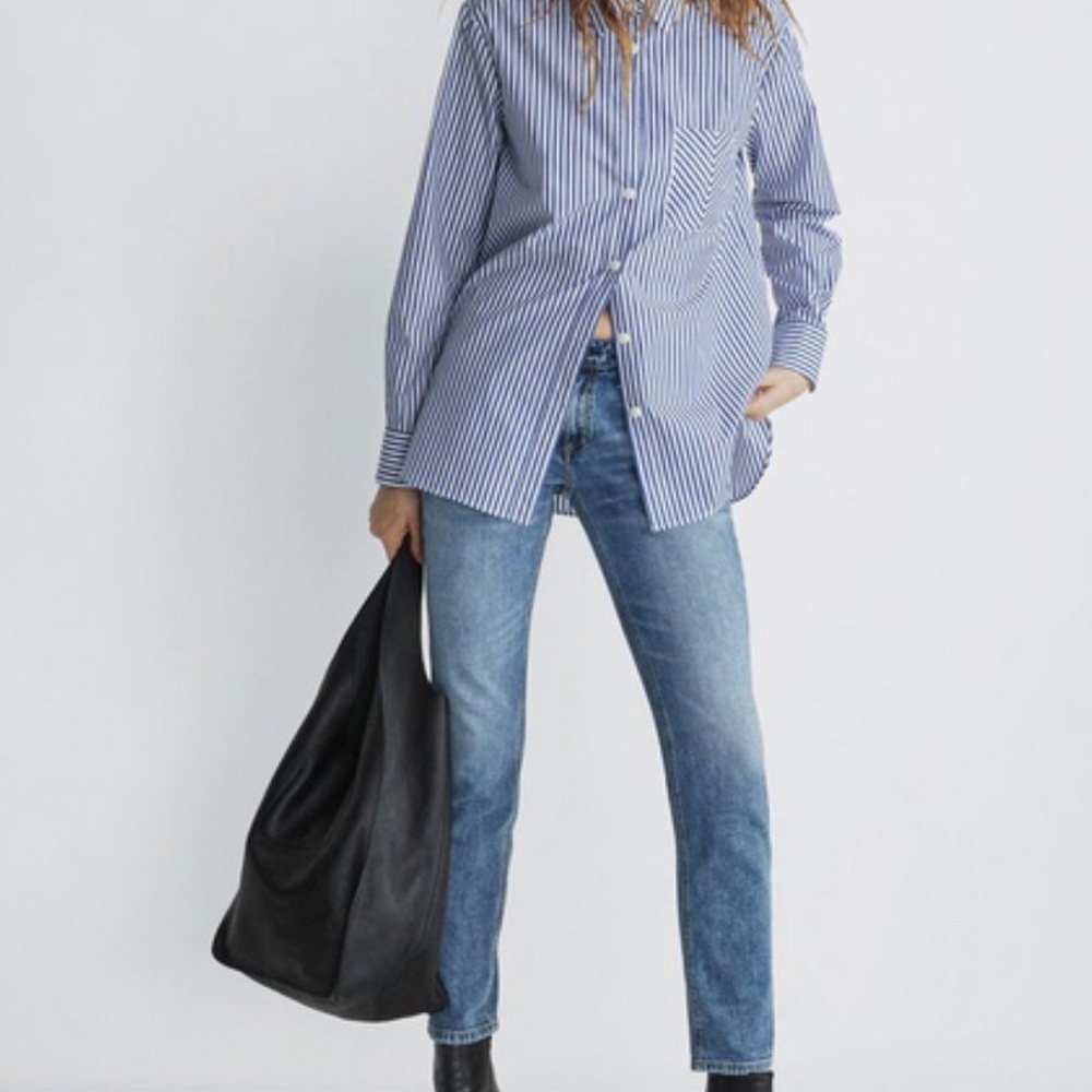 rag & bone Blue Boyfriend Jeans low-rise Dre